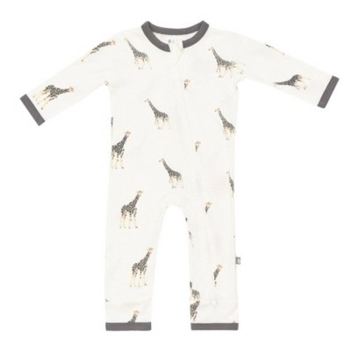 Kyte Baby Zippered Romper in Giraffe Giraffe 6-12 Months