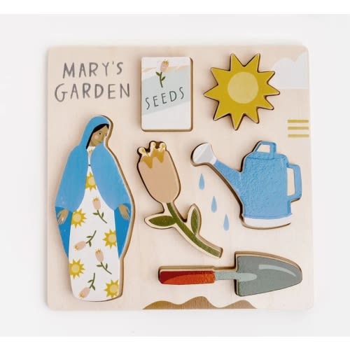 Mary's Garden Wooden Puzzle