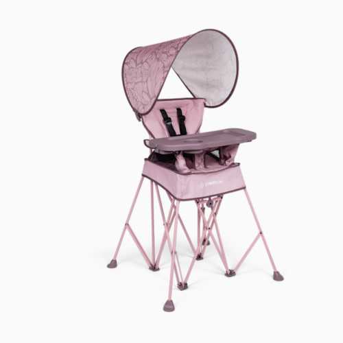Go With Me Uplift Deluxe Portable High Chair With Canopy - Canyon Rose
