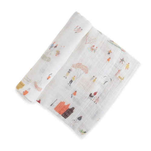 Organic Cotton Muslin Swaddle