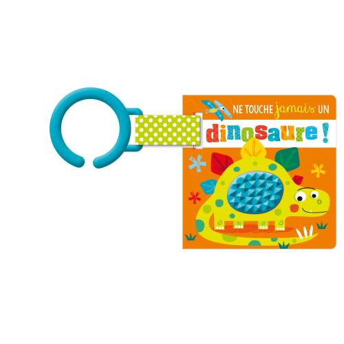 Ne touche jamais un dinosaure ! ( Livre hochet )
