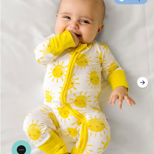 Bamboo Zip Romper Pajamas & Sleepers | Cozy Sleepwear – Little Sleepies