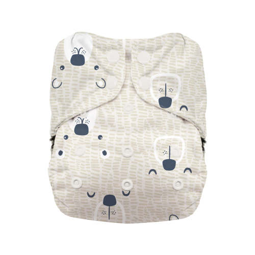 Thirsties Natural One-Size All-in-One Diaper - Snaps