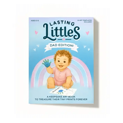 Lasting Littles Dad Edition -&nbsp;A Keepsake Art Book for Baby and | Holiday Sales TikTok Shop