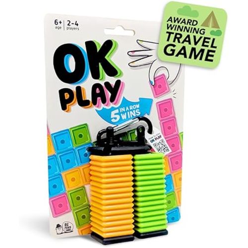 OK Play - Award-Winning Big Potato Travel Game for Family and Friends | 2-4 Players, Perfect for Trips, Parties and to Play On The Go.