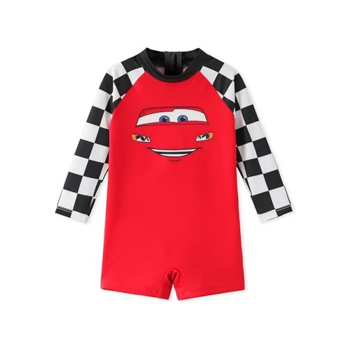 Disney Baby Boy Swimsuit Infant Toddler Bathing Suit UPF 50+ Rash Guard