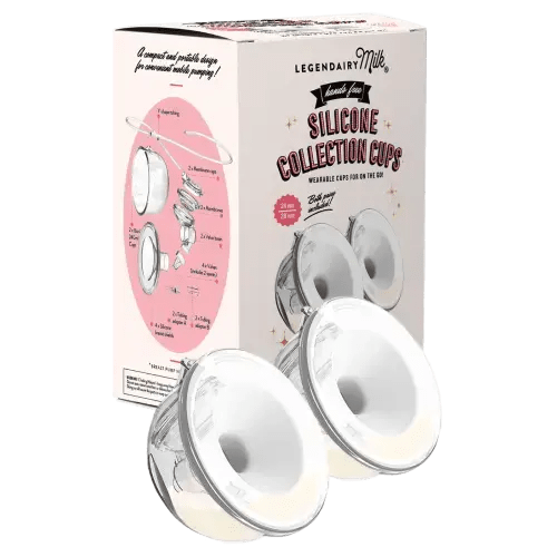 Silicone Milk Collection Cups | Legendairy Milk
