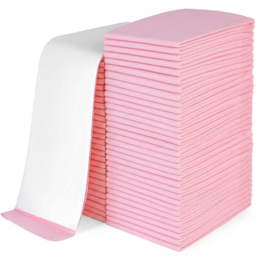 Rocinha Disposable Changing Pads for Baby 100 Pack Waterproof Diaper Changing Pad Cover Breathable Underpads Bed Table Protector Mat Baby Changing Pad Liner, 17 Inches x 13 Inches