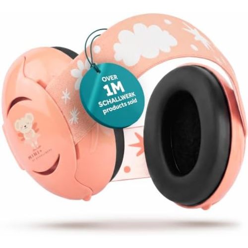 Schallwerk ® Mini+ Baby Ear Muffs – Infant Noise Cancelling Headphones, Toddler Ear Protection, Baby Headphones for Noise