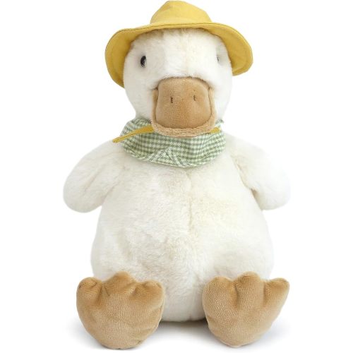 MON AMI Puddles The Duck Plush Toy for All Ages | 13-Inch Soft Stuffed Animal for Snuggling & Play | Cute Duck Plush for Gifts, Easter & Home Décor