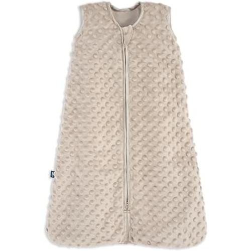 HALO Sleepsack Plush Dot Velboa Wearable Blanket, TOG 1.5