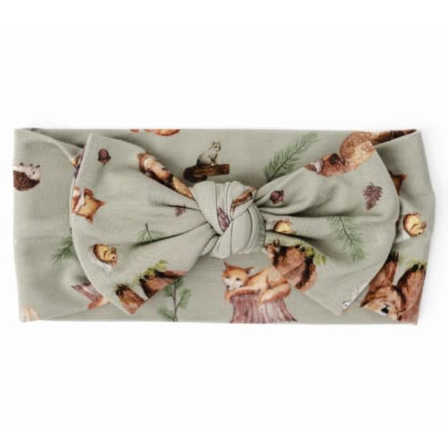 Woodland Animals Hair Bow