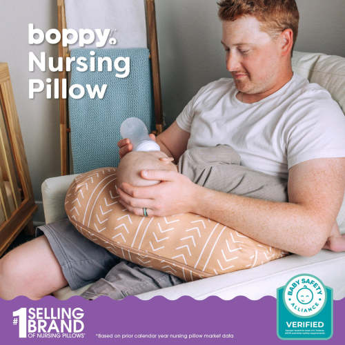 New Boppy Nursing Pillow with Organic Boppy Cover | Boppy