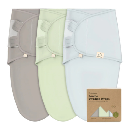 3-Pack Soothe Swaddle Wraps