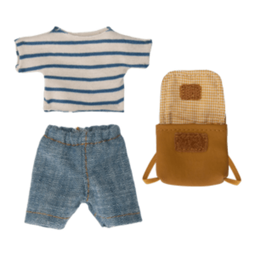 Clothes & Bag, Big Brother - Maileg USA