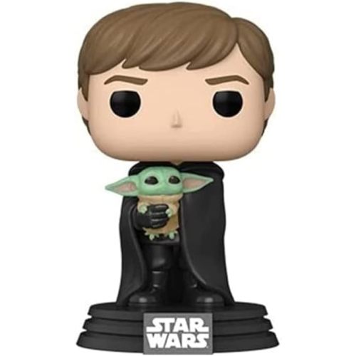 Funko Pop! Star Wars: The Mandalorian - Luke Skywalker with Grogu