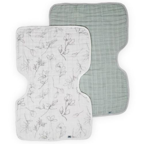Little Unicorn Organic Cotton Muslin Burp Cloth - 2pk