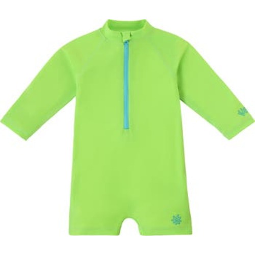 Long Sleeve Swim Romper, 12-18M