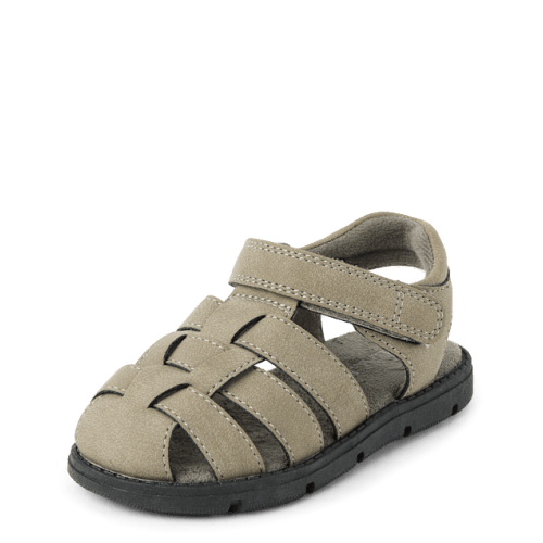 Toddler Boys Fisherman Sandals - Gray