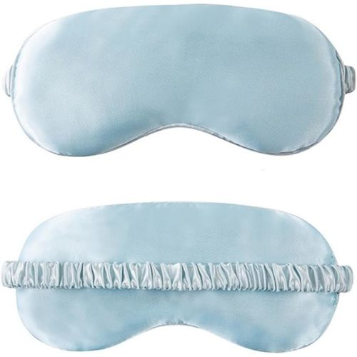 Blue Eye Mask for Sleeping,Soft and Comfortable Fabric, Eye Shade Cover for Travel Nap