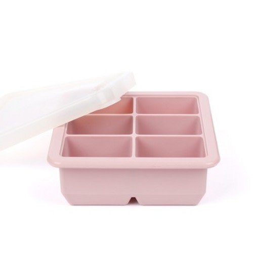 Haakaa Baby Food and Breast Milk Freezer Tray Blush