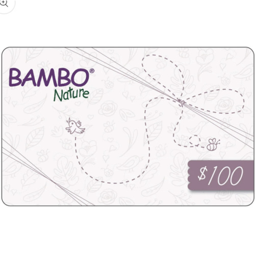 Bambo Nature Diaper Gift Cards