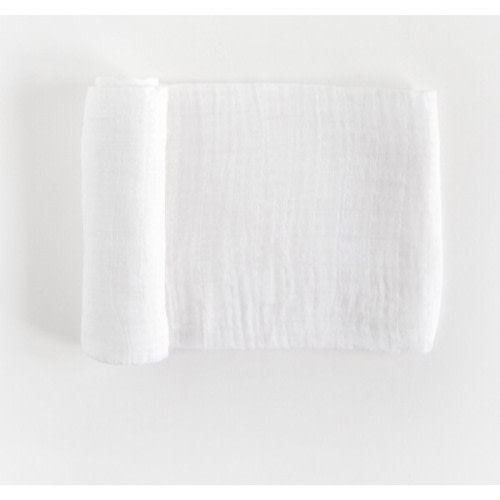 Cotton Muslin Swaddle Blanket, White - Little Unicorn | Maisonette