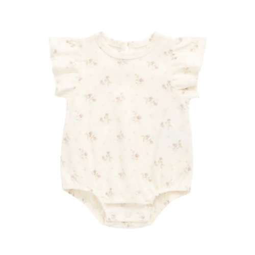 Organic Cotton Sage Onepiece - Thelma Parchment – Jamie Kay USA