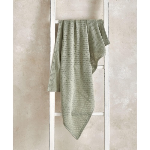 Cellular Blanket - Sage