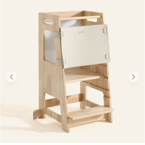 HARPPA Nordo | Safe & Stable Montessori Toddler Kitchen Wooden Tower - Perfect for Cooking & Learning, Counter Helper, Kitchen Tower, Gift for 2 Year Old