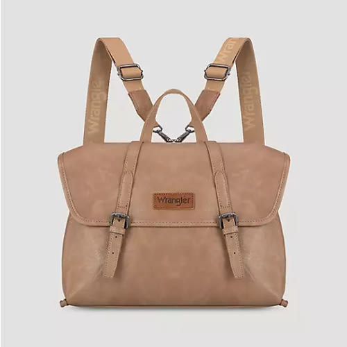 Faux Leather Convertible Satchel/Backpack | Wrangler | Wrangler®
