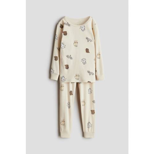 SNUG FIT PRINTED COTTON PYJAMAS