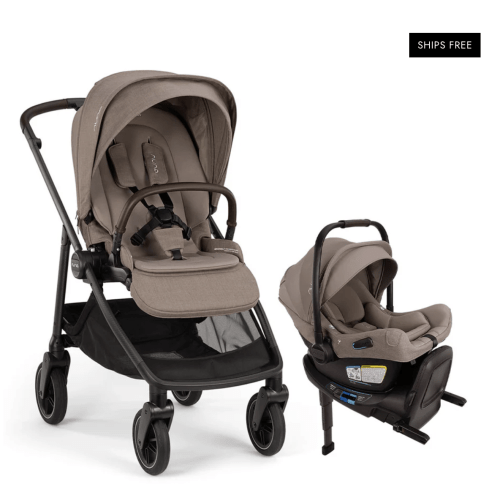 CEDAR Nuna SWIV Stroller + CEDAR PIPA AIRE RX Travel System | Modern Nursery™