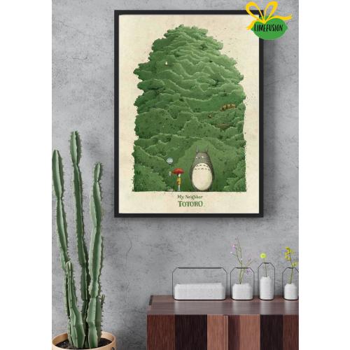 Totoro wall decor