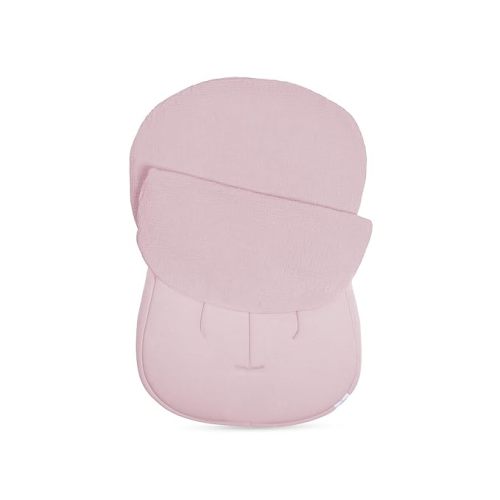 Snuggle Me Baby Lounger Muslin Cover, 100% Organic Cotton Newborn Lounger Cover, Soft and Breathable Baby Nest Slipcover for Boys Girls - Petal