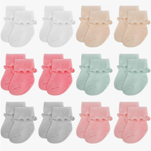 Toulite 12 Pair Preemie Newborn Socks