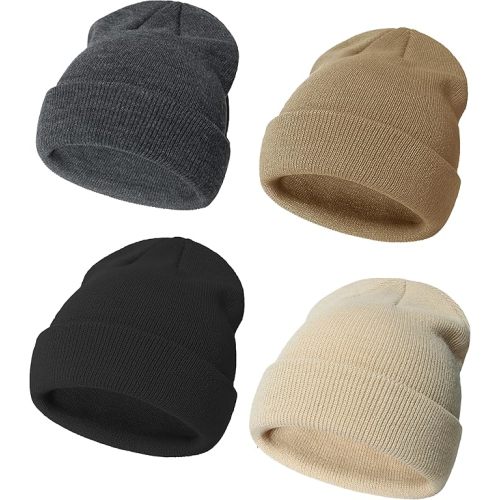 ENBAOHUI Baby Beanie Hat Newborn Winter Warm Knit Hat Kids Soft Beanie Cap Boys Girls Winter Warm Knit Hat