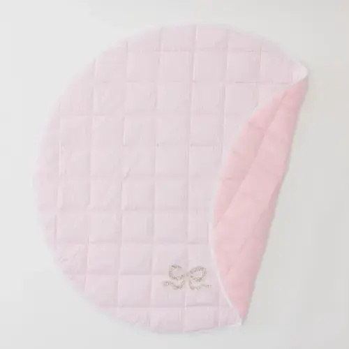 Liberty Bow on Pink Mat