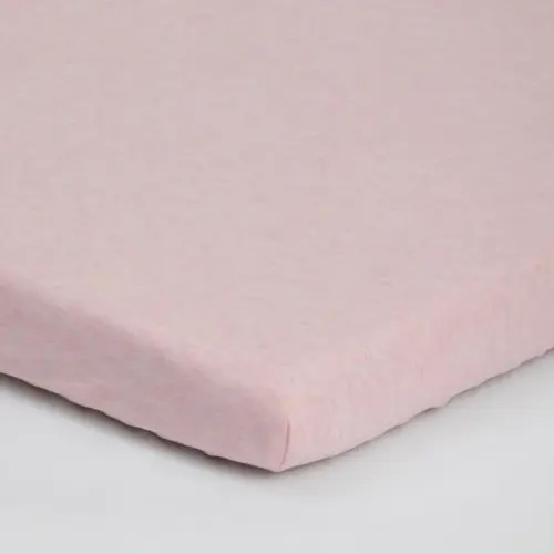 4Baby Jersey Cot Fitted Sheet 2 Pack Pink Marle | Baby Bunting AU