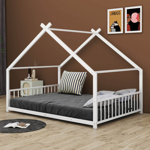 Harper Orchard Tomita Metal House Bed & Reviews | Wayfair