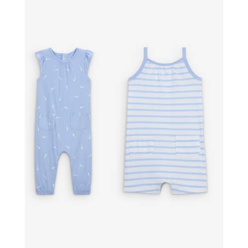 Nike Essentials Baby (0-9M) 2-Pack Romper Set. Nike.com