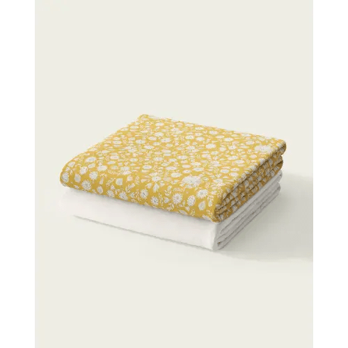 Bloom Organic Mini Crib Sheet Set - set of two
