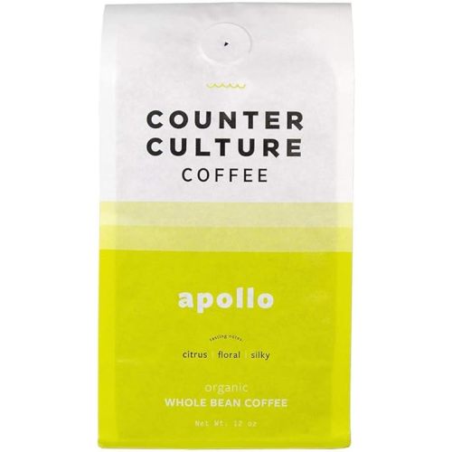 Counter Culture Coffee - Fresh Roasted Certified Organic Whole Bean Coffee (Kosher) (Apollo)