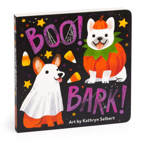Boo Bark! Board Book for Ages 2+ | Mudpuppy