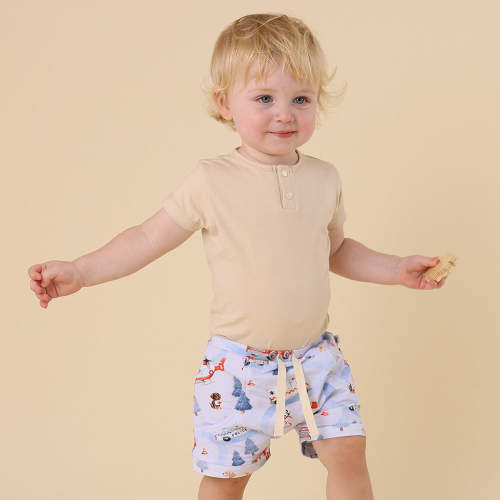 To The Rescue Organic Shorts | Snuggle Hunny