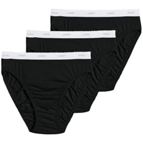 Jockey Women's Underwear 100% Cotton Classic French Cut - 3 Pack
