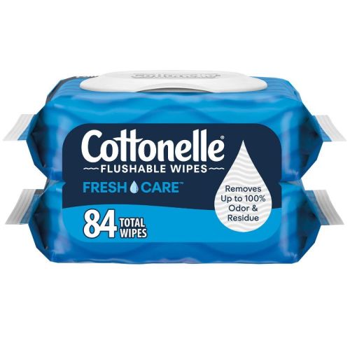 Cottonelle Flushable Wet Wipes - 2pk/42ct