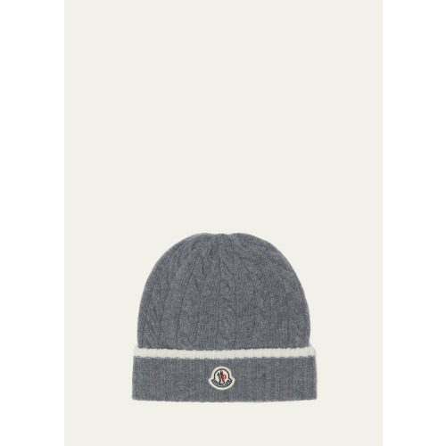 Boy's Cable-Knit Beanie, Size S-L