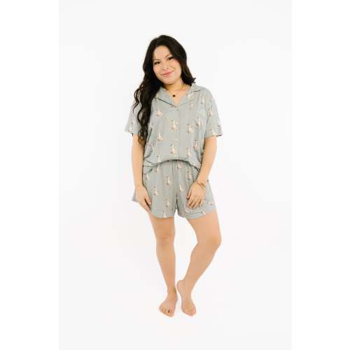 Classic Goose Women's Short Bamboo Set