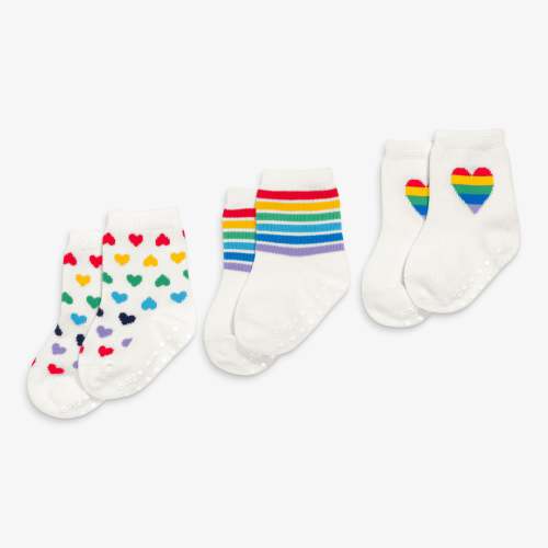 Baby rainbow sock 3-pack | Primary.com